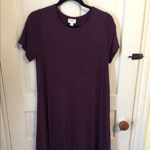 Lularoe plum purple Carly